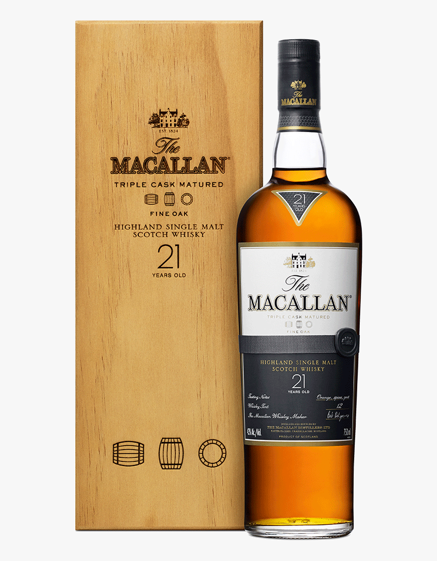 Macallan Fine Oak 21, HD Png Download