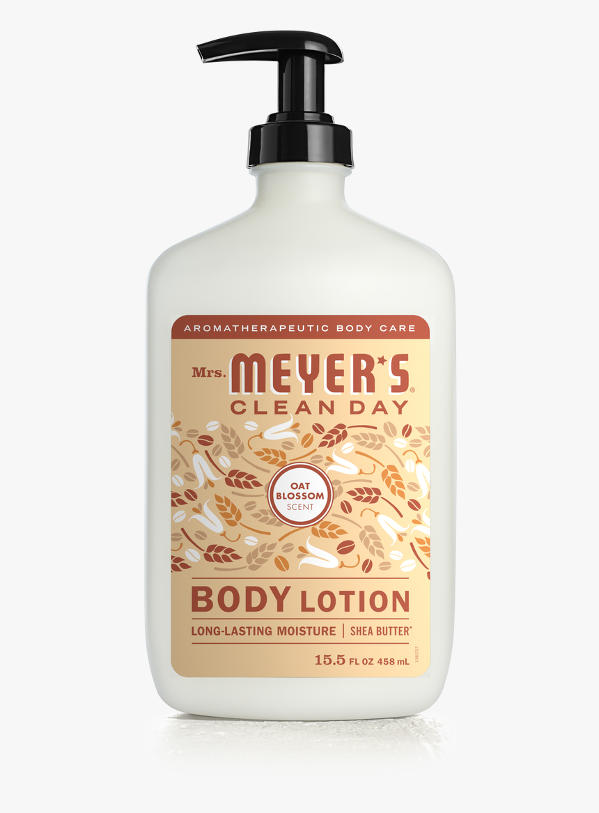 Oat Blossom Body Lotion - Mrs Meyer's Body Wash, HD Png Download