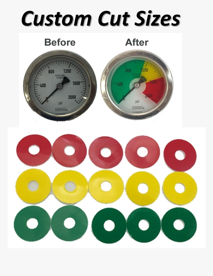 Custom Size Gauge Film Circles - Circle, HD Png Download