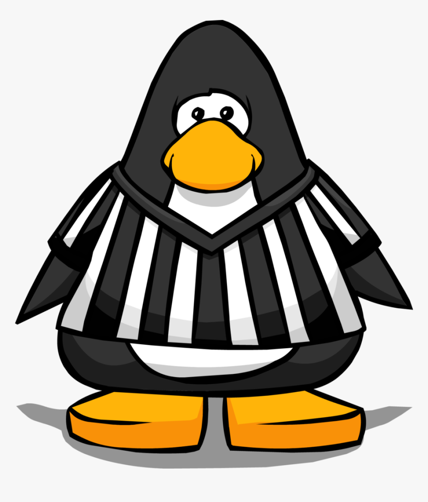 Image From A Player - Club Penguin With Headphones, HD Png Download