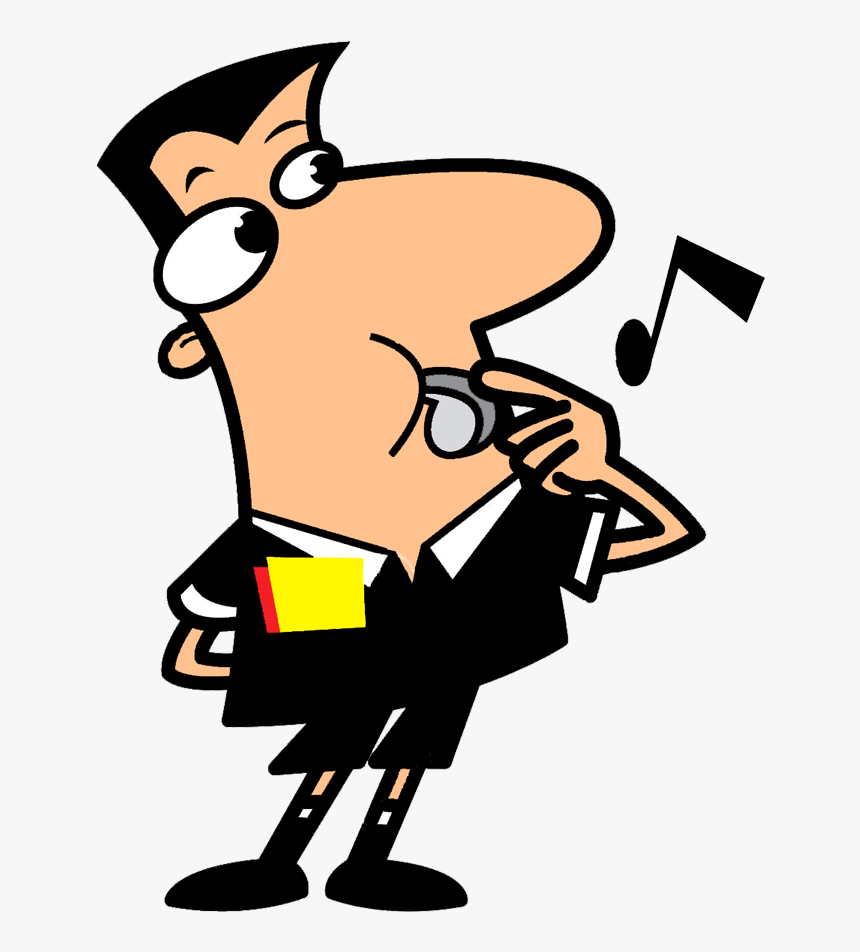 Mid Staffs Junior League - Clipart Referee Png, Transparent Png