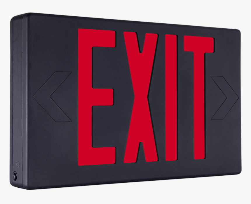 Black Exit Sign - Parallel, HD Png Download