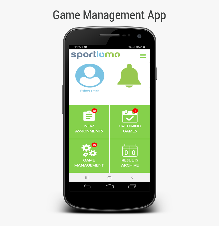 Game Management App, Assign Officials, Return Scores, - Iphone, HD Png Download
