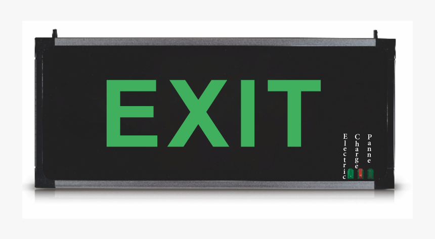 美女 - Exit Sign, HD Png Download