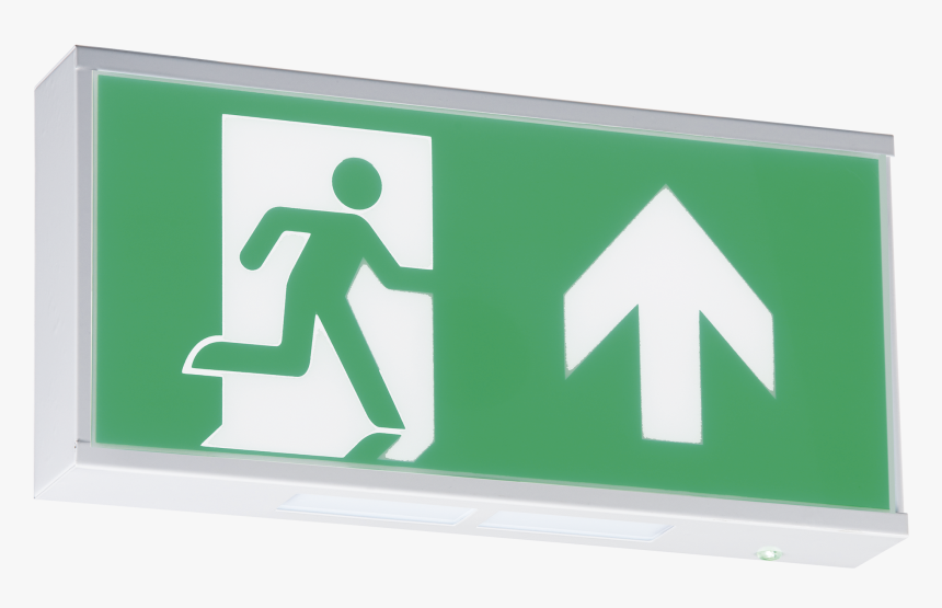 Emergency Exit Up Sign, HD Png Download