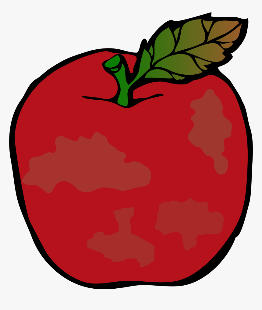 Mold Apples Png - Apple Clip Art, Transparent Png