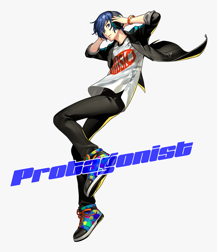 Persona 3 Dancing Moon Night Minato, HD Png Download