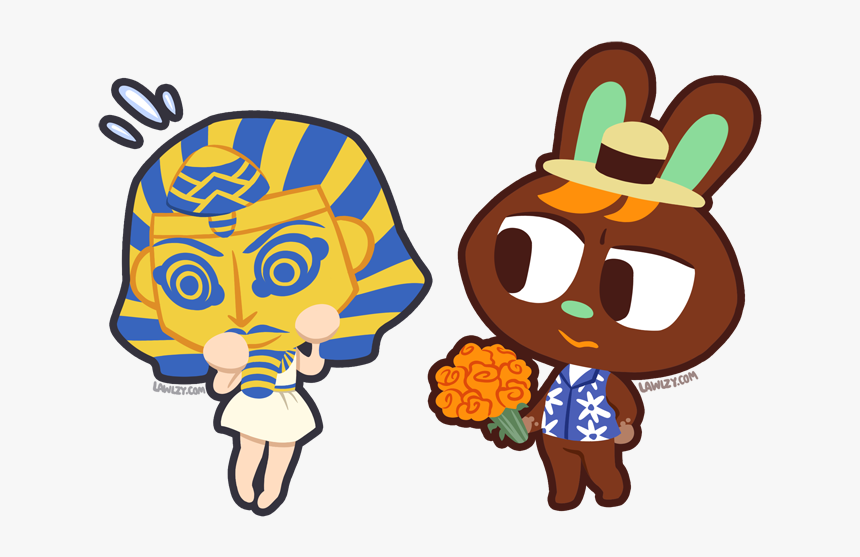 Lawlzy O Hare
in The King Tut Mask Nobody Can See You - Animal Crossing Lawlzy, HD Png Download