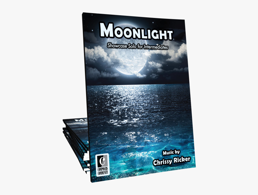 Music By Chrissy Ricker 
 Title Moonlight - Night Ocean, HD Png Download