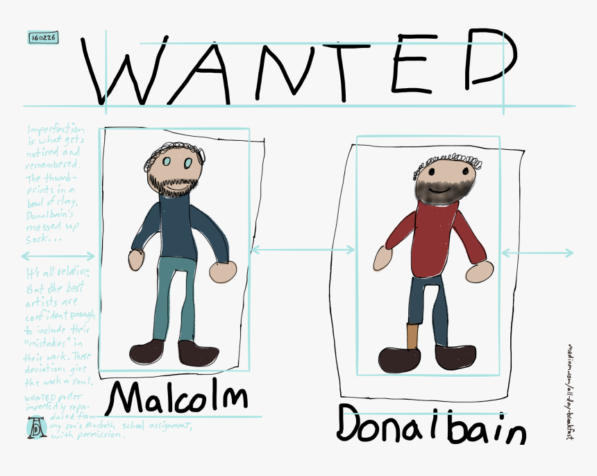 Malcolm Macbeth Wanted Poster, HD Png Download