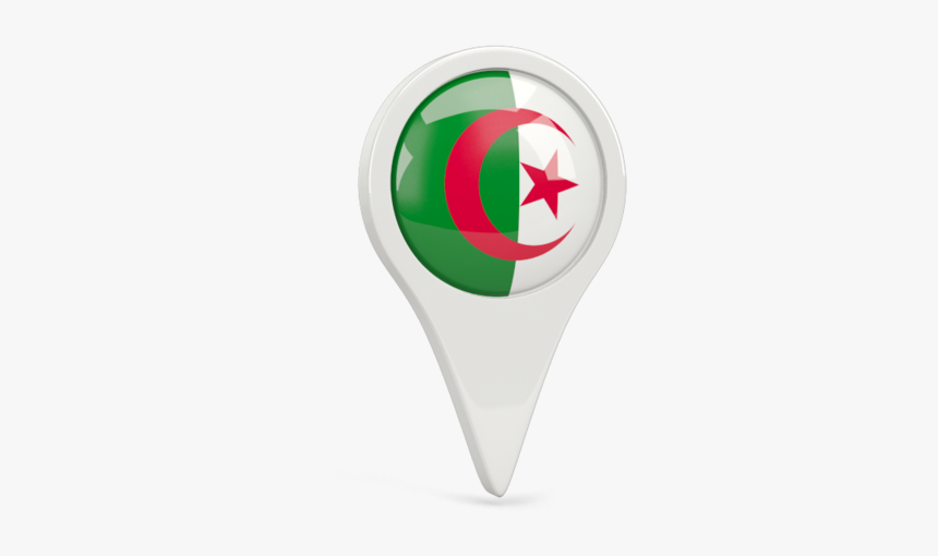 Algeria Flag Icon Png, Transparent Png