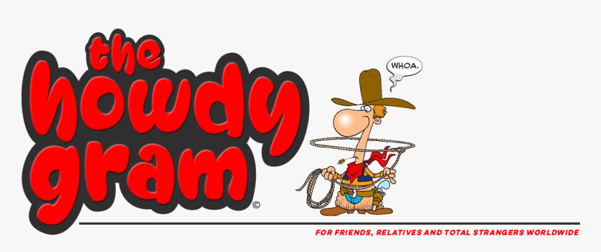 The Howdygram - Cartoon, HD Png Download