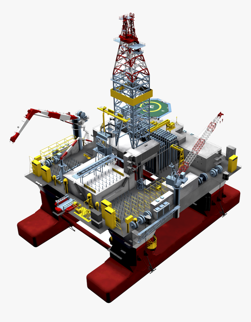 Jackup-rig - Platform Oil And Gas Png, Transparent Png