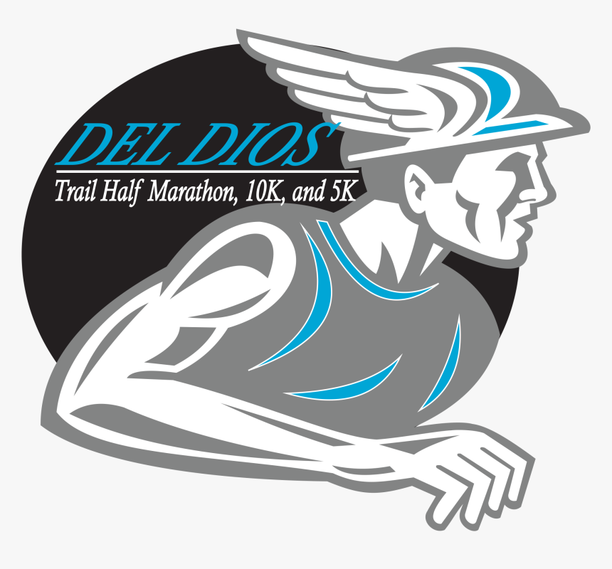 Del Dios Half Logo 1 - Del Dios Trail Half Marathon, HD Png Download