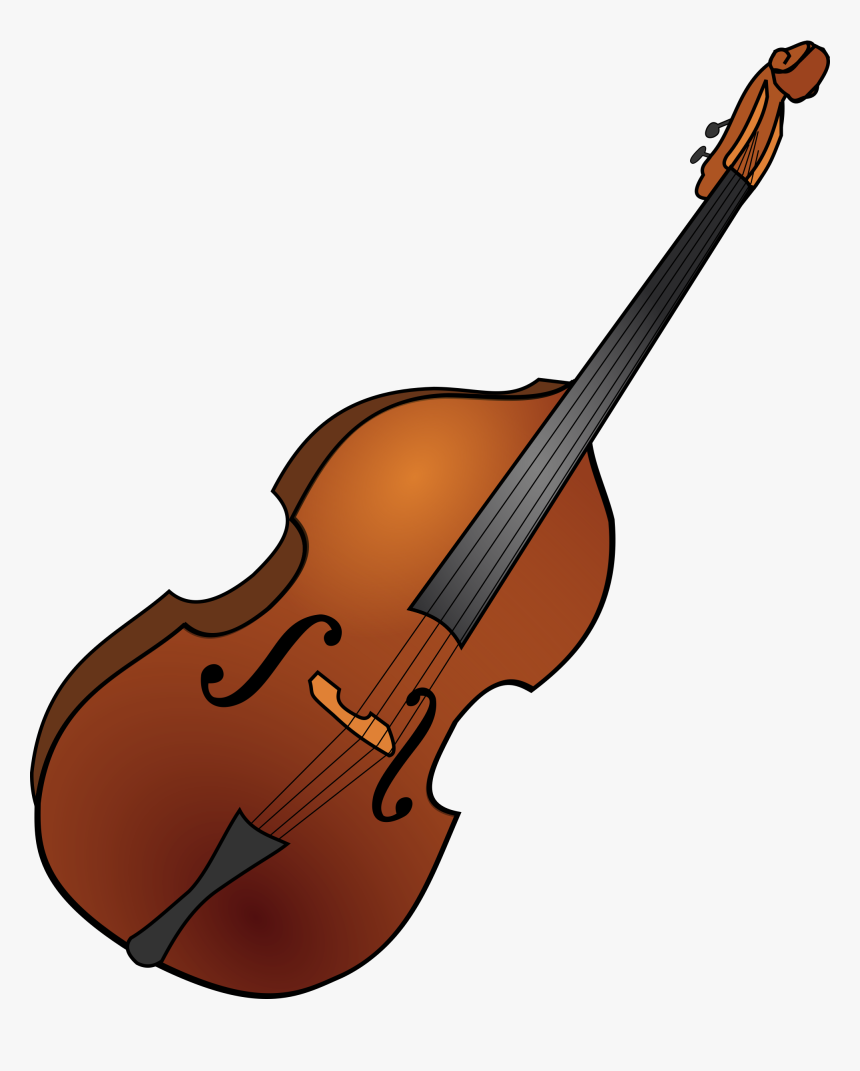Double Bass Clipart, HD Png Download