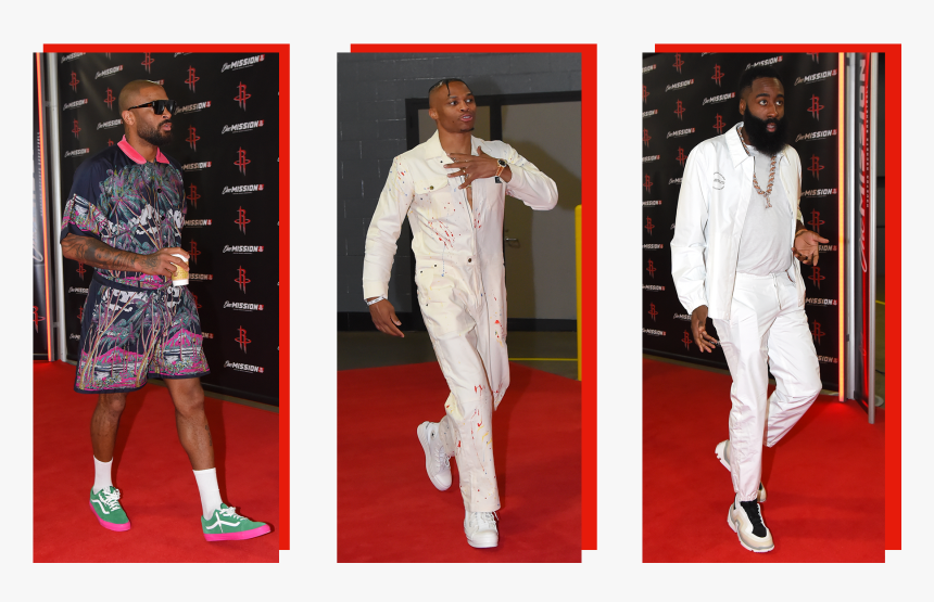 Week In Fashion The Houston Rockets Make A Redcarpet - Performance, HD Png Download