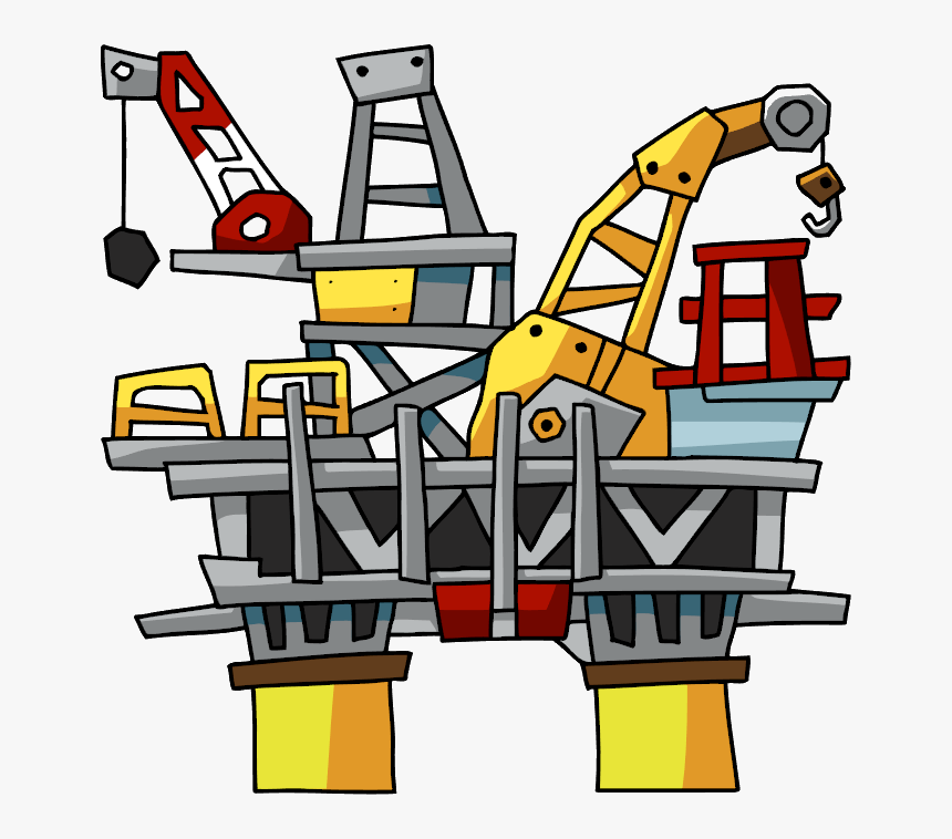 Rig Scribblenauts Wiki Fandom - Oil Rig Cartoon Png, Transparent Png