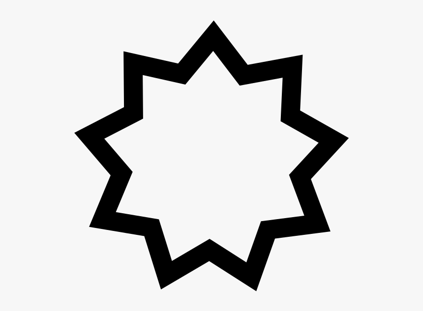 Bahai - Tag Clipart Black And White, HD Png Download