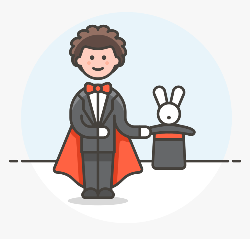 Magician Male Icon - Magician Icon, HD Png Download