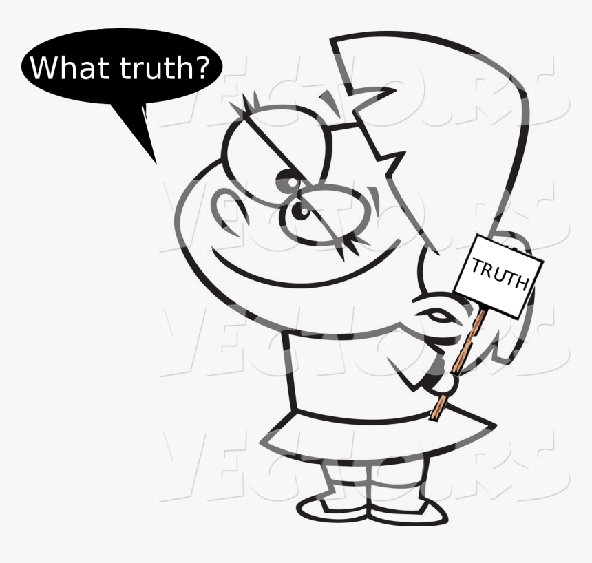 Transparent Eyelashes Png - Hands Behind Back Cartoon, Png Download