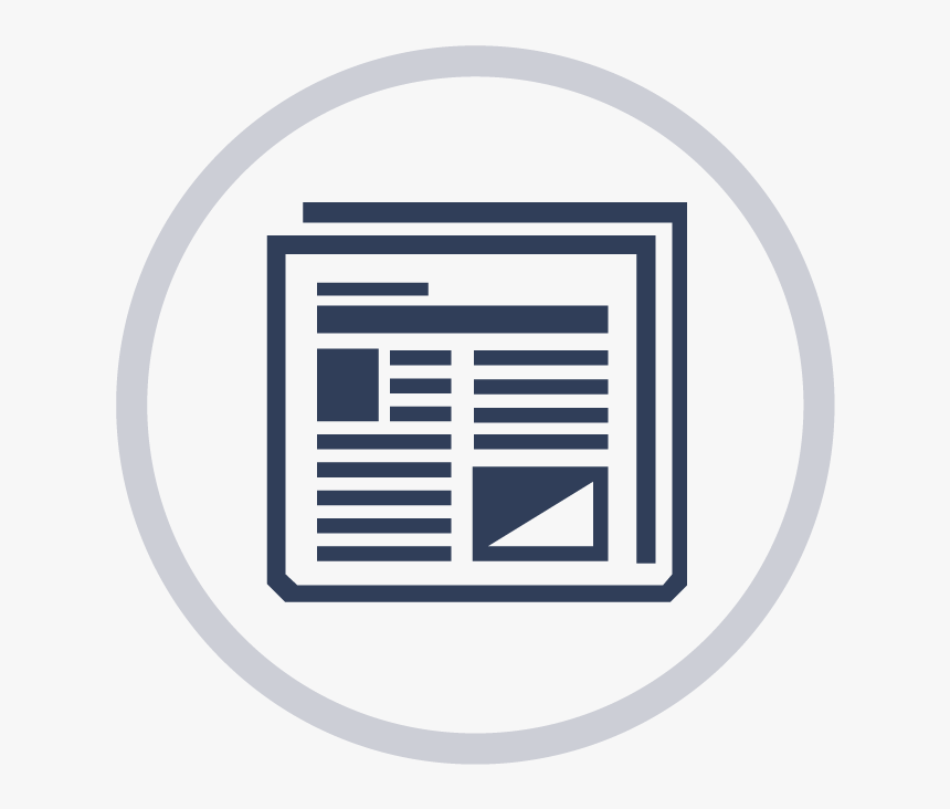 Print Media Advertising Icon - Print Media Icon Png, Transparent Png