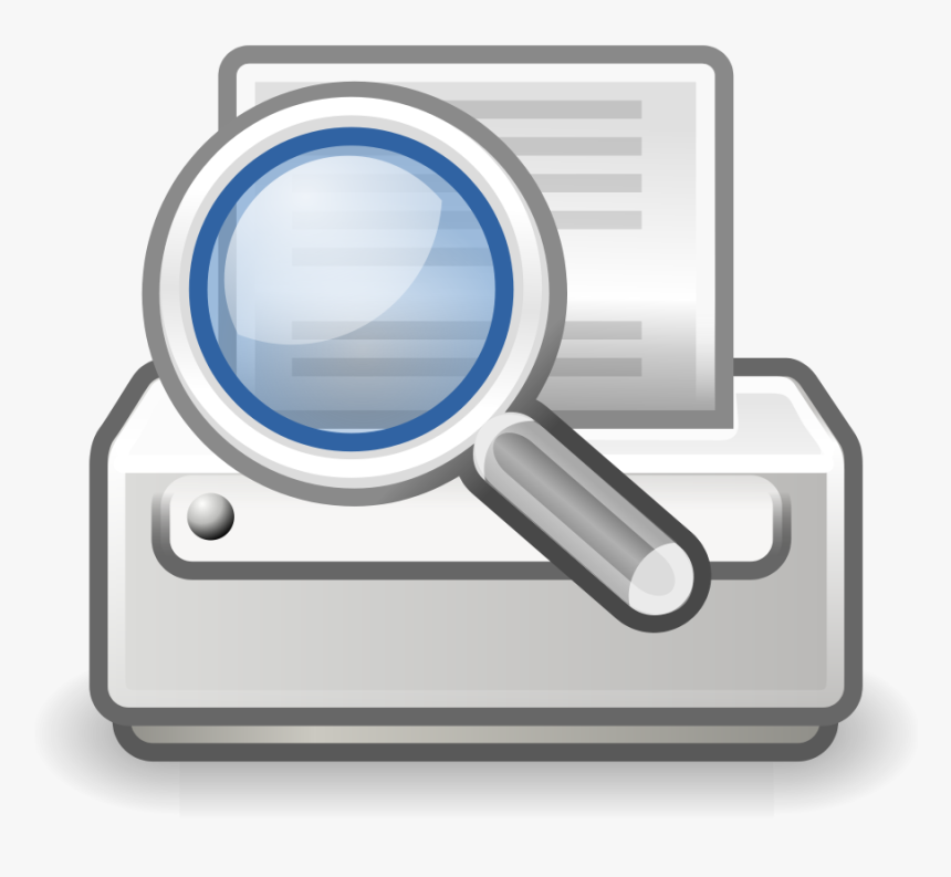 How To Set Use Tango Document Print Preview Icon Png - Print Preview Icon, Transparent Png