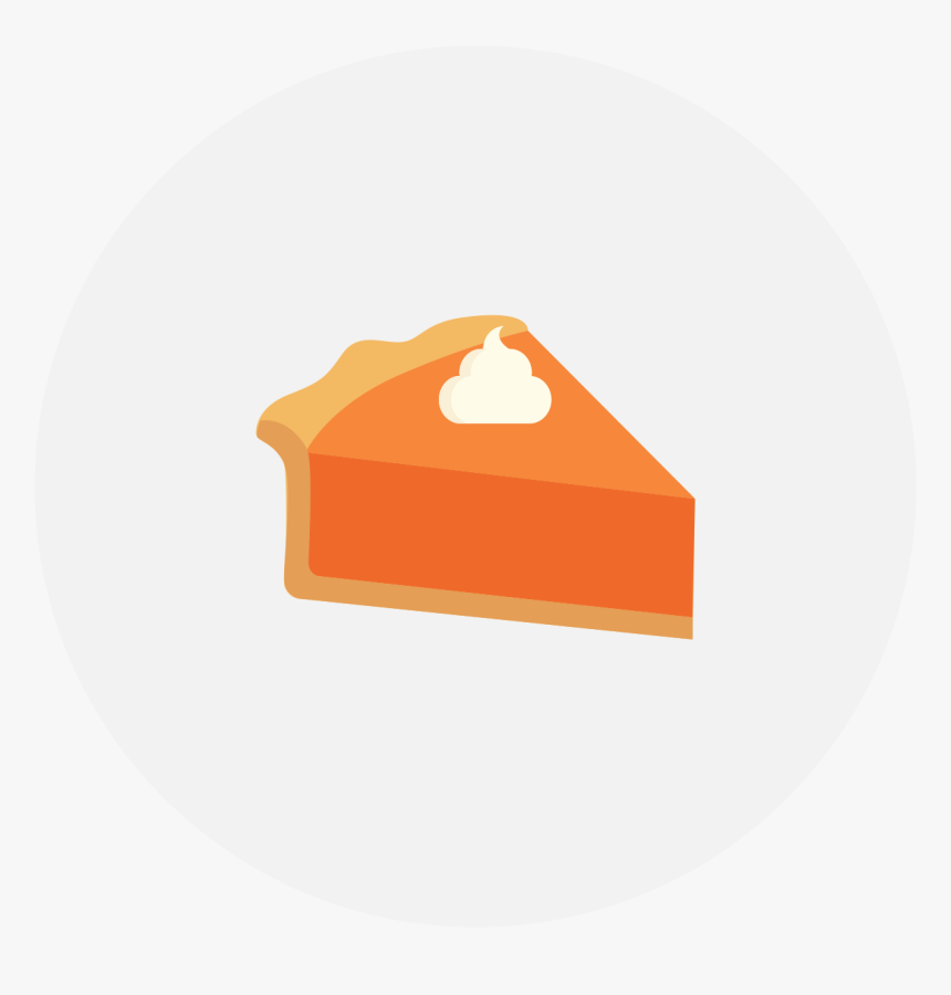 Pumpkin Pie Illustration Png, Transparent Png