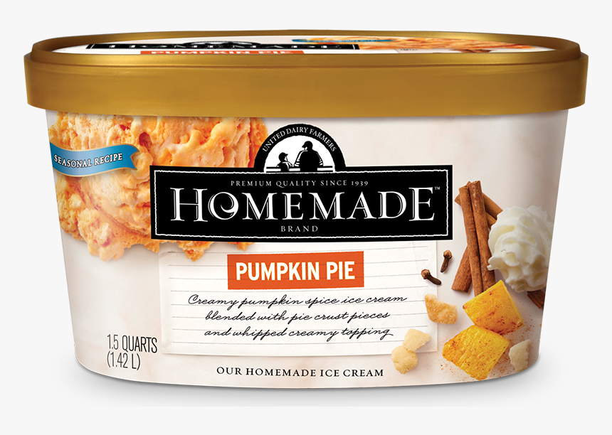 Homemade Brand Pumpkin Pie Ice Cream 48oz - Homemade Brand Chocolate Ice Cream, HD Png Download