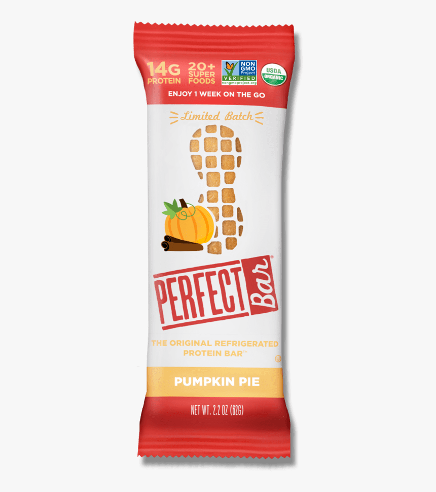 Perfect Bar Pumpkin Pie Superfoods Bar - Convenience Food, HD Png Download