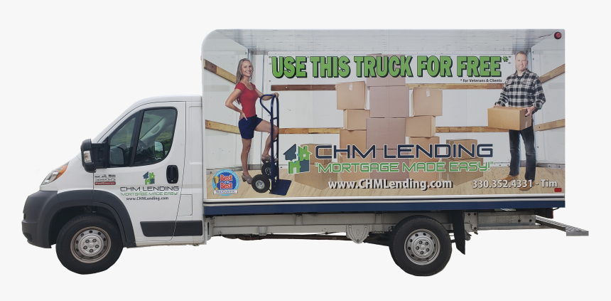 Mortgage Moving Truck, HD Png Download