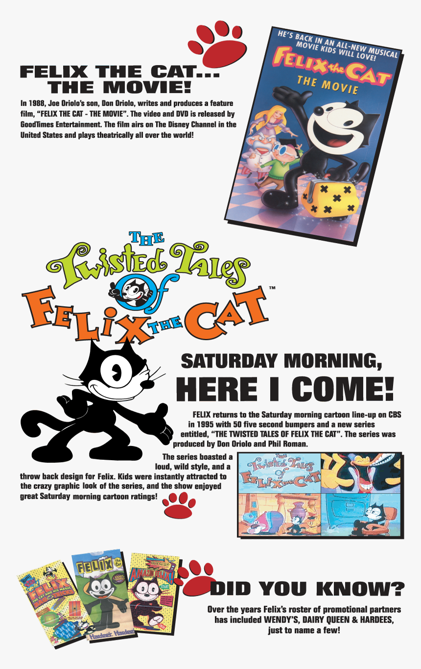 Twisted Tales Of Felix The Cat Episodes, HD Png Download