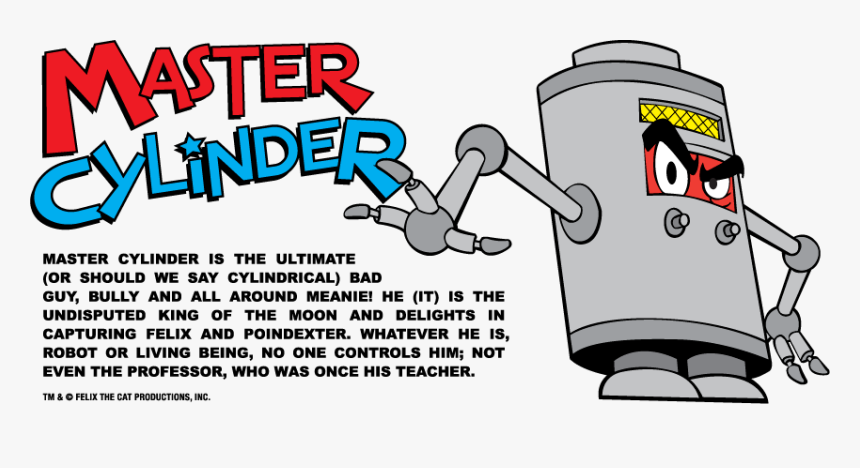 Felix The Cat Wiki - Master Cylinder Felix The Cat, HD Png Download