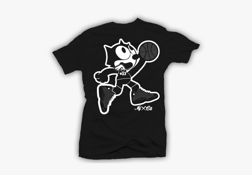 Felix The Cat Tee - Cartoon, HD Png Download