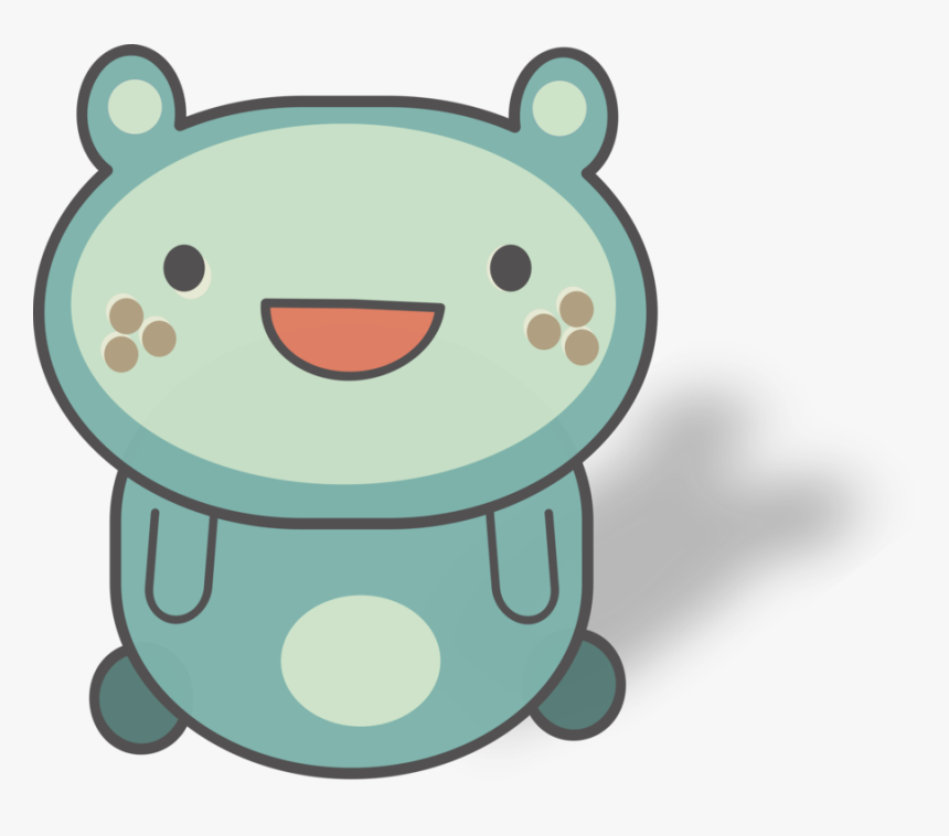 Material,fictional Character,green - Cute Creatures Clipart, HD Png Download