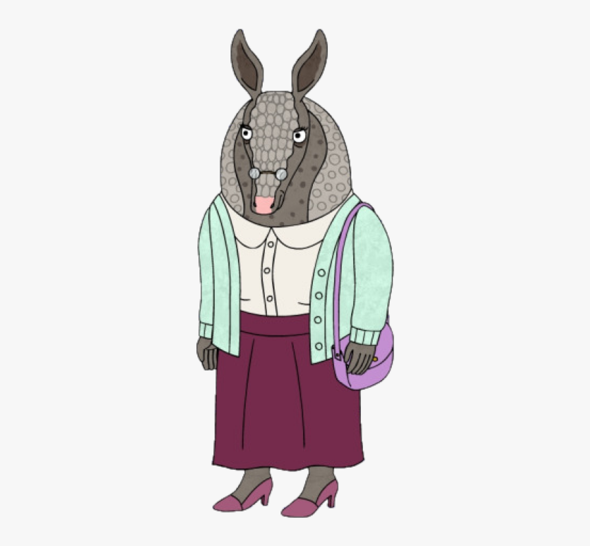 Bojack Horseman Wiki - Armadillo Bojack Horseman, HD Png Download
