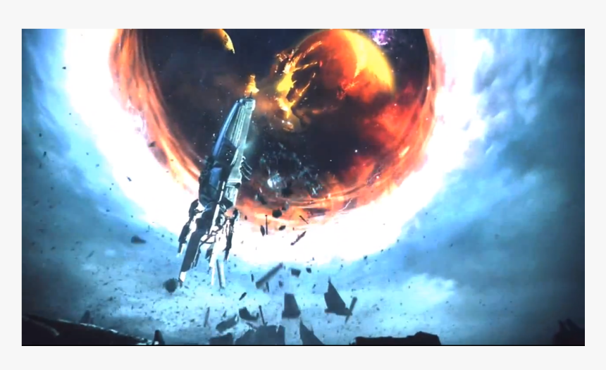 Wormhole Closing - Resistance 3 Ending, HD Png Download