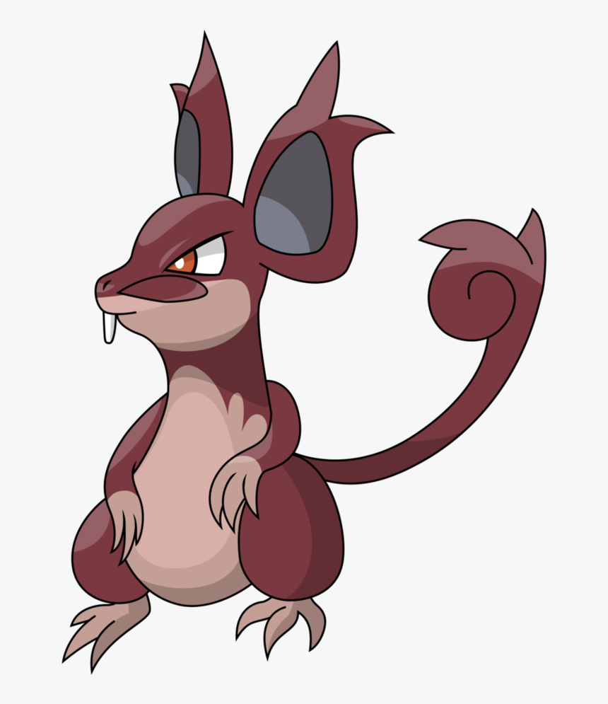 Aloha Raichu Stats Download - Alolan Rattata Shiny Alolan Rattata, HD Png Download