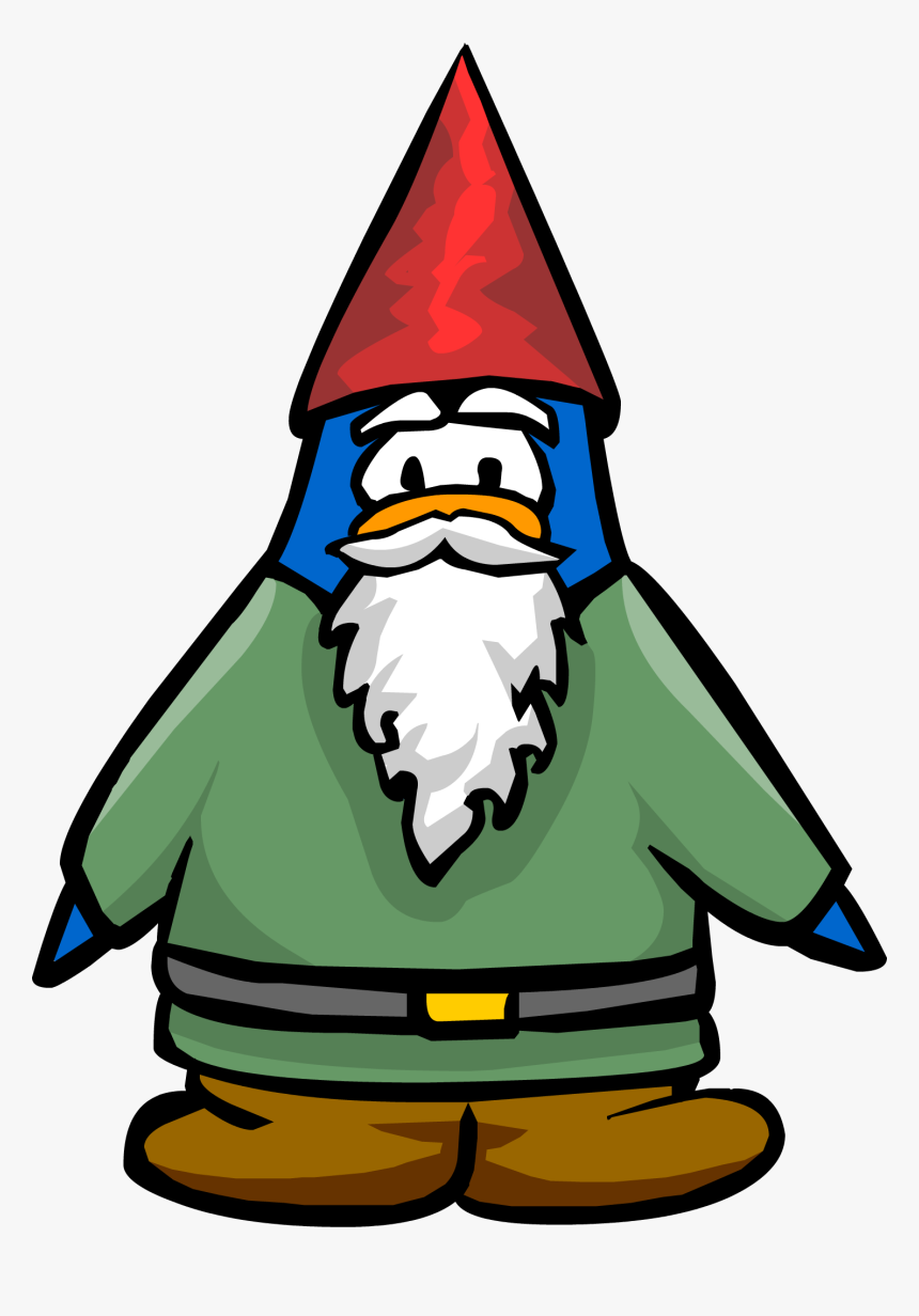 Penguin Gnome - Club Penguin Gnome, HD Png Download