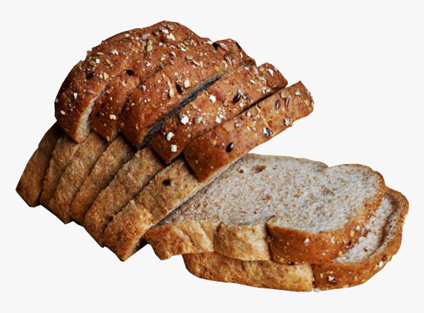 Wholemeal Bread Sliced Transparent Png Image - Bread Transparent Background, Png Download