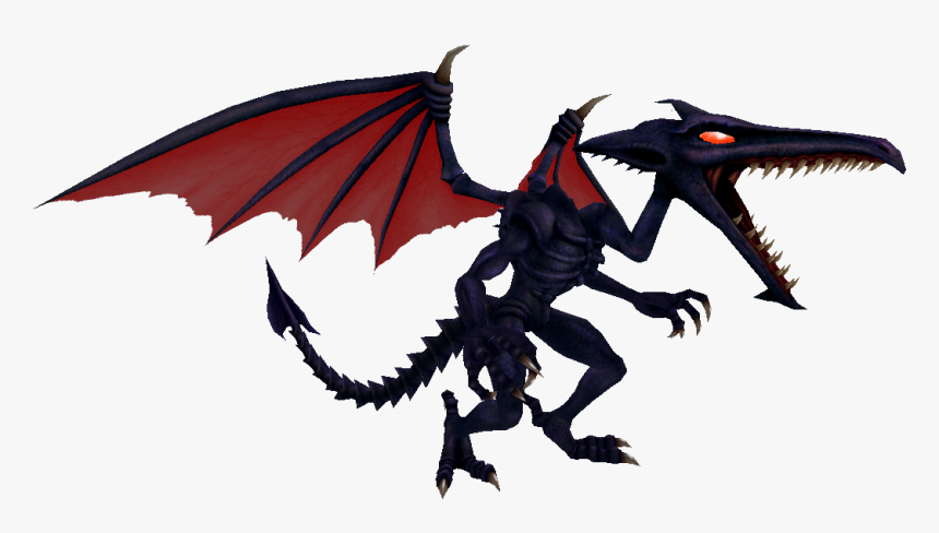Ssbb Ridley Png , Png Download - Dragon, Transparent Png