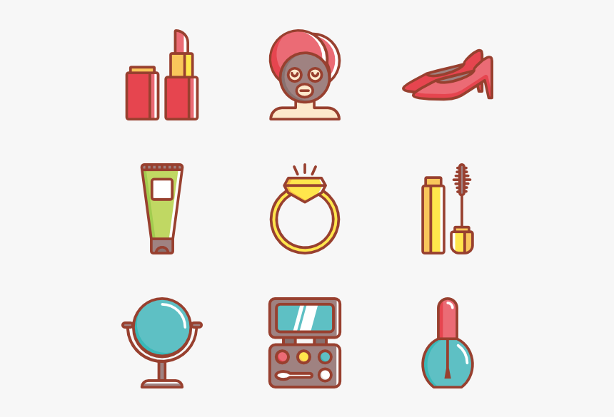 Lipstick Clipart Flat Icon, HD Png Download