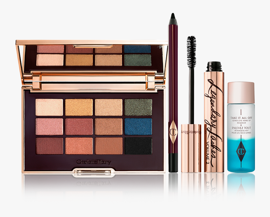 The Icon Eye Look Bundle Open Packshot - Charlotte Tilbury The Icon Eyeshadow Palette, HD Png Download
