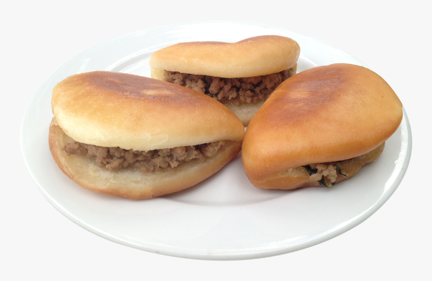 Chinese Sandwich Bun With Filling Small - Minced Sandwiches Png, Transparent Png