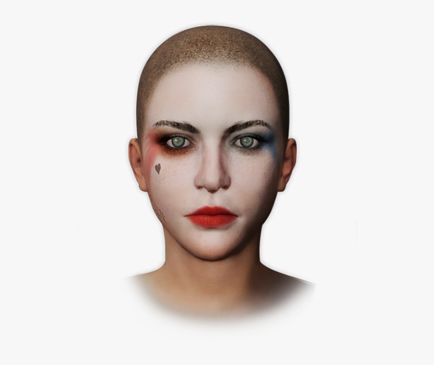 Icon Appearance Makeup Harley Quinn S Makeup - Pubg Makeup, HD Png Download