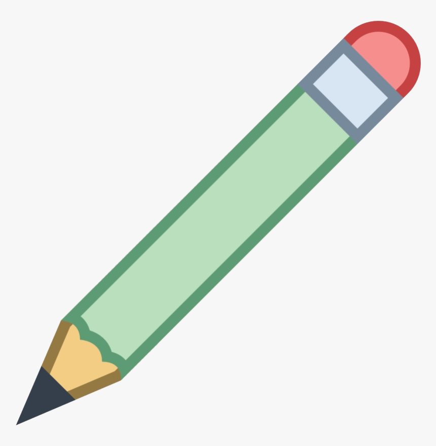 Pencil Clipart Four Icon Transparent X Free Png - Icon Pencil Png, Png Download