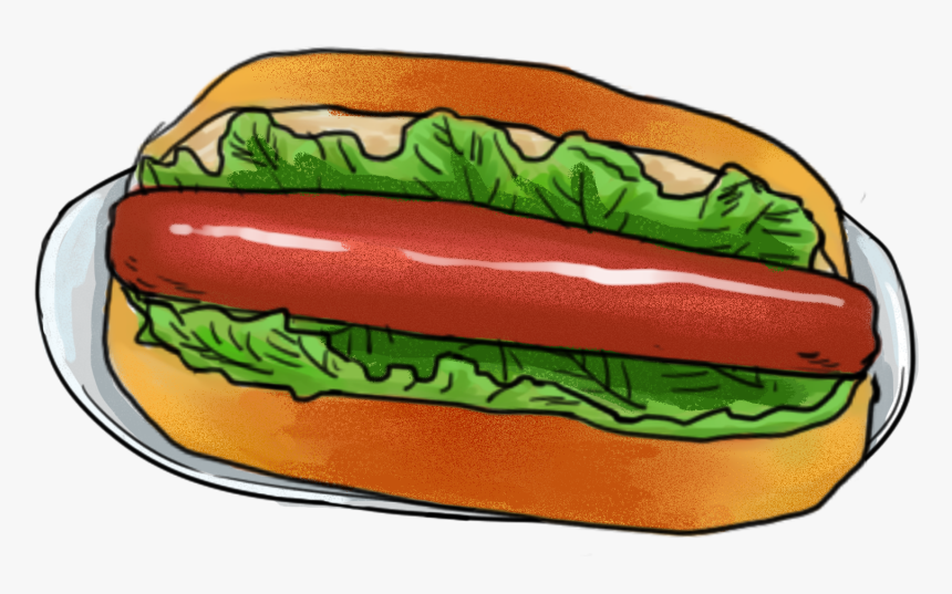 Transparent Hot Dog Bun Clipart - Chili Dog, HD Png Download