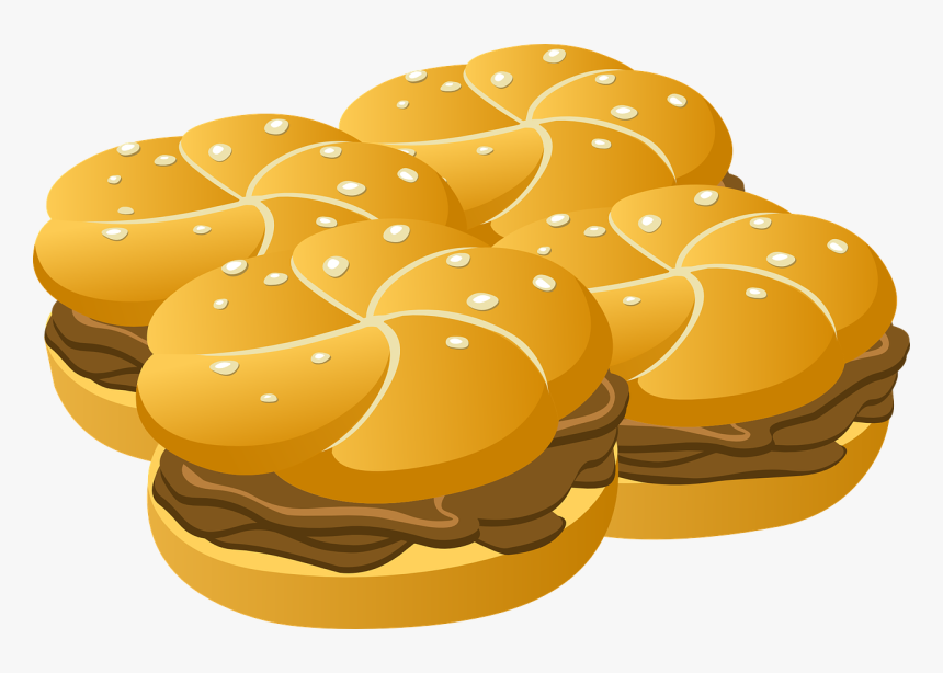 Beef On A Bun Clipart, HD Png Download