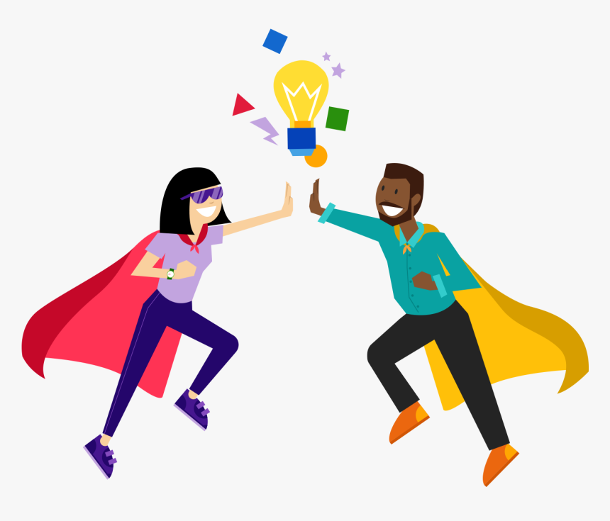 Transparent Teacher Character - Animated Super Power Teacher, HD Png Download