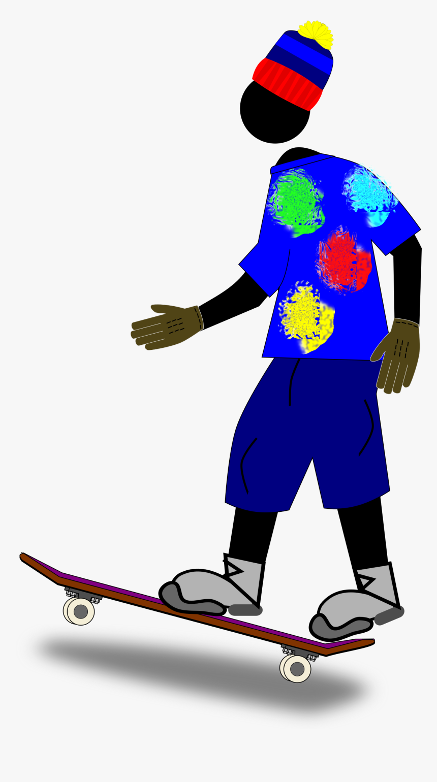 Skateboarding Equipment And - Clip Art, HD Png Download