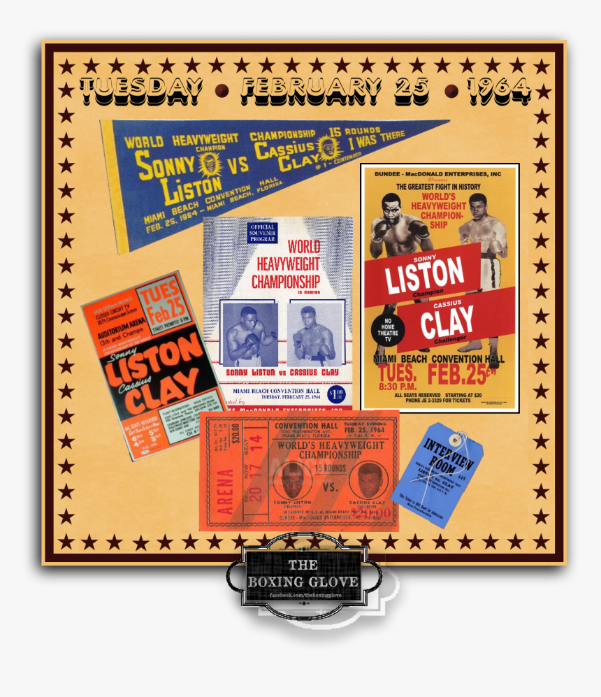 Cassius Clay Vs Sonny Liston, HD Png Download